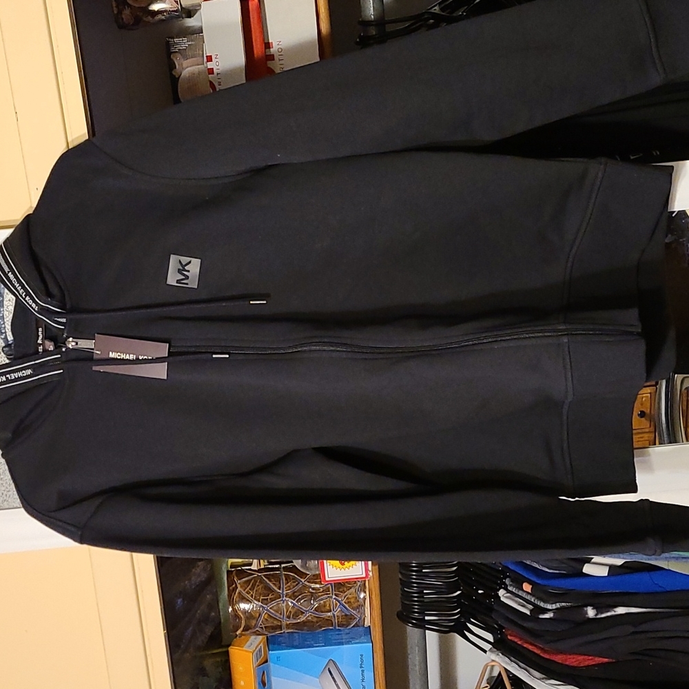 Michael Kors zip up sweat shirt